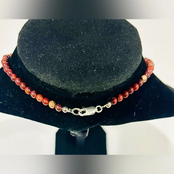 Carved Chinese Jade Pendant Necklace | Sterling Silver | Prosperity Symbol - Picture 9 of 14